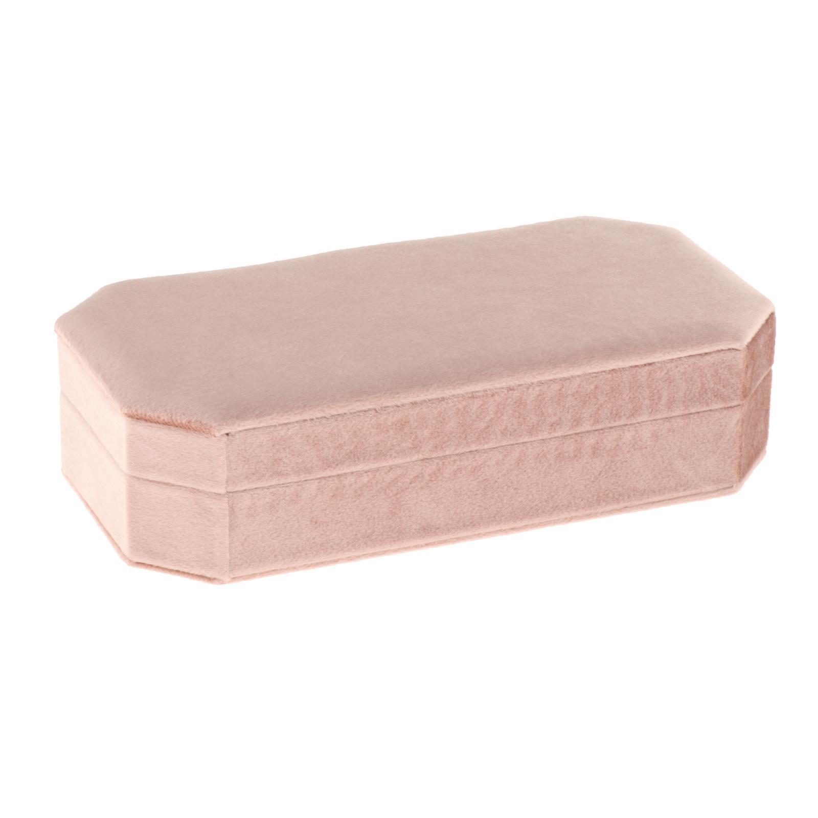 

Держатель для колец с крышкой, бархатный контейнер для нескольких колец