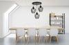 MODERN CEILING HANGING LAMP GLASS CHANDELIER