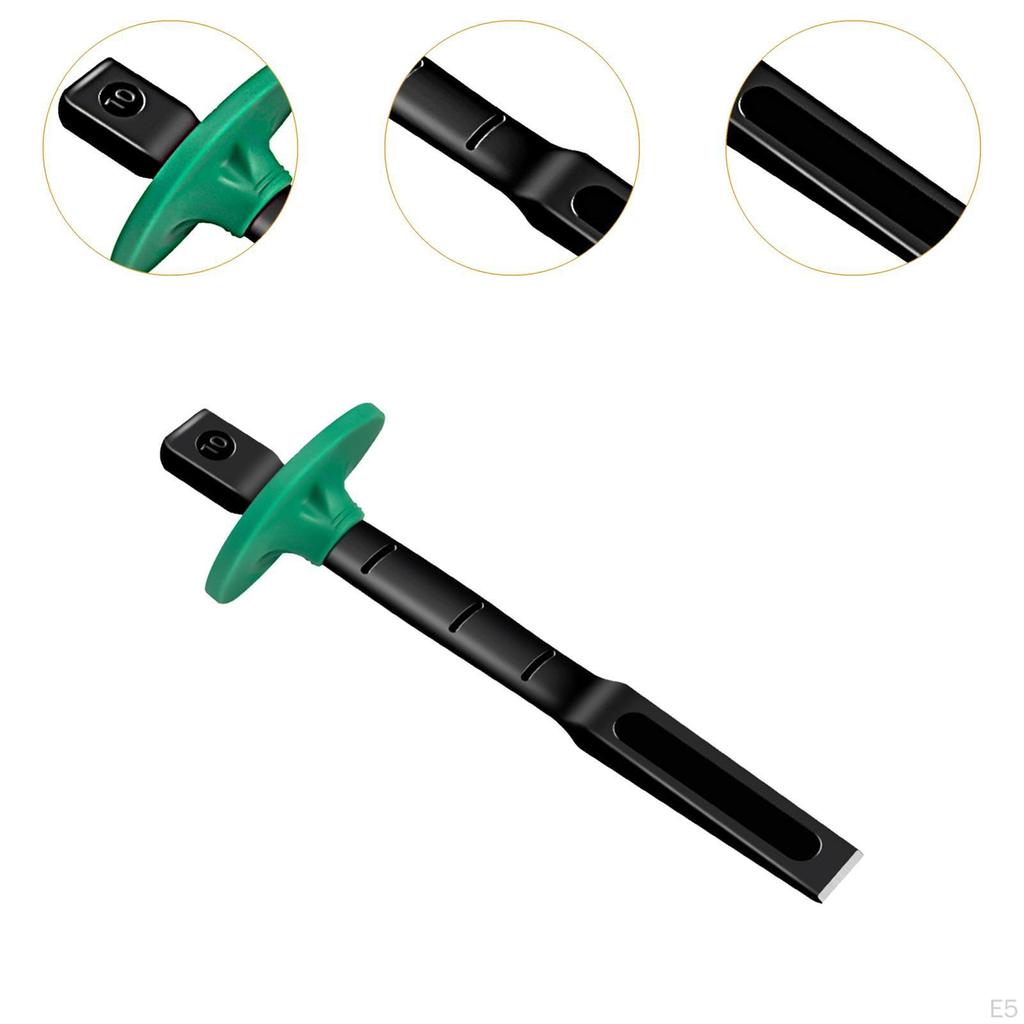 Tegelmejsel Platt Halkfri Stötsäker Cement Sten Delare Betongverktyg för Murbruk