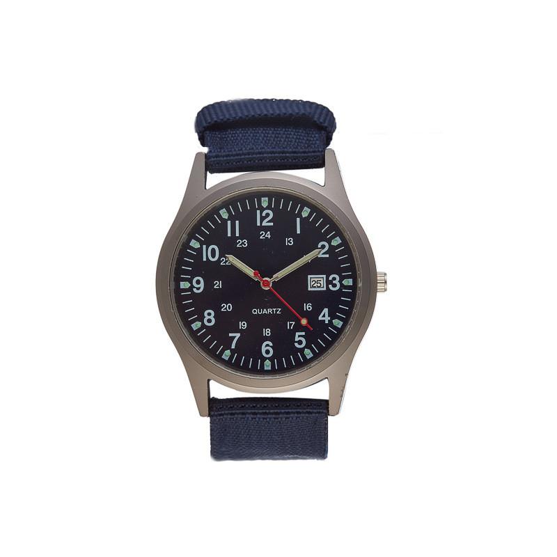 

Watch For Men With Luminescent Dial Quartz Movement And Date Function For Outdoor Enthusiasts Blue