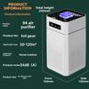 USB Desktop Air Purifier Portable Mini Air Cleaner for Home Office Bedroom Formaldehyde Removal Sterilization Deodorization