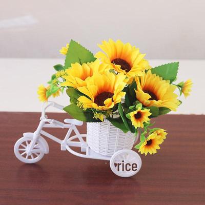 Set di fiori artificiali galleggianti: Decorazioni floreali in seta e plastica per tavolini da caffè e vetrine per vini