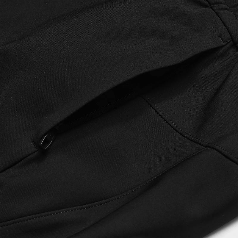 FILA Fleece Lined Warm Comfortable Simple Training Casual Soft Skin Friendly Elastic Breathable Knitted Sports Pants Men bottoms A11M611619F-BK