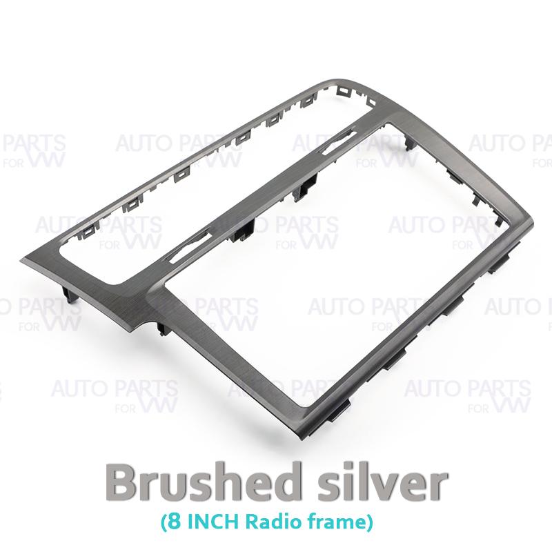 8" 9.2" Piano Black MIB 2 Radio LHD Frame For VW Golf 7 MK7 Golf 7.5 MK7.5 Screen Bezel Decorative Trim Panel