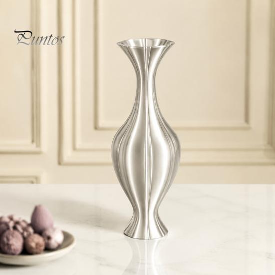 Chic Home Accents for Interior Design 3D Printed Artistic Vase, Modern Decorative Flower Minimalist Container, Farmhouse Decor Housewarming