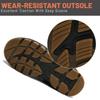 Men Snow Boots Women Winter Cotton Shoes Super Warm Ankle Boots Waterproof Warm Plush Boots Footwear Plus Size 47 Outdoor High Top Warm Furry Sneakers