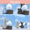 Cute And Cuddly Mini Donkey Plush Keychain Soft Toy Cartoon Doll For Bags