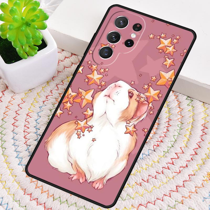 Guinea Pig Silicone Phone Case For Samsung Galaxy note 10 pro S26 S25 S24 S23 S22 S21 Plus S25Ultra Capa Cover