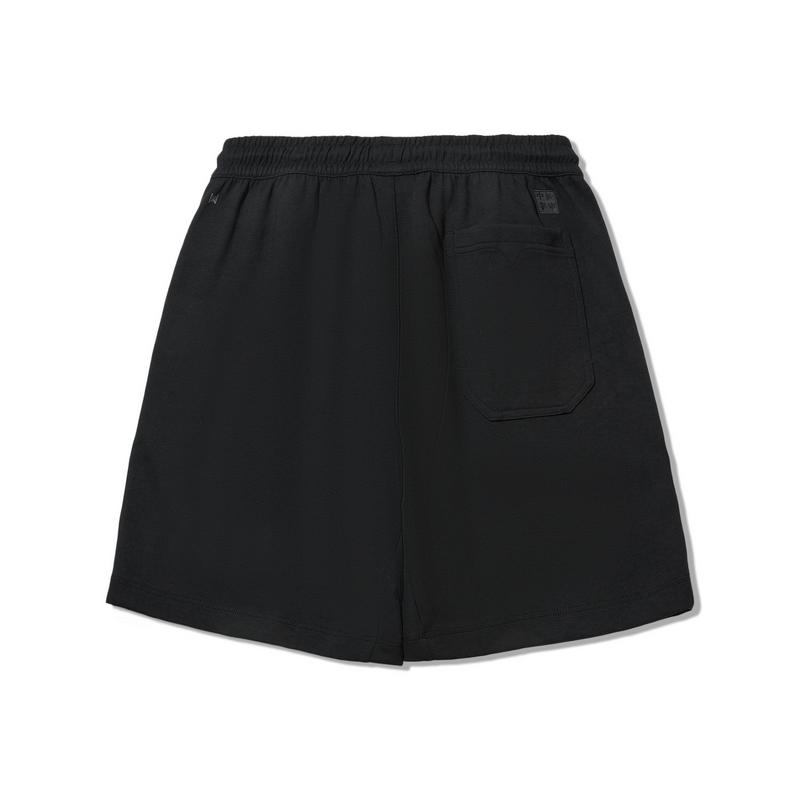 Li Ning X Jackie Chan Collaboration Kung Fu Series Comfortable Casual Shorts Unisex Shorts Black AKSW175-2