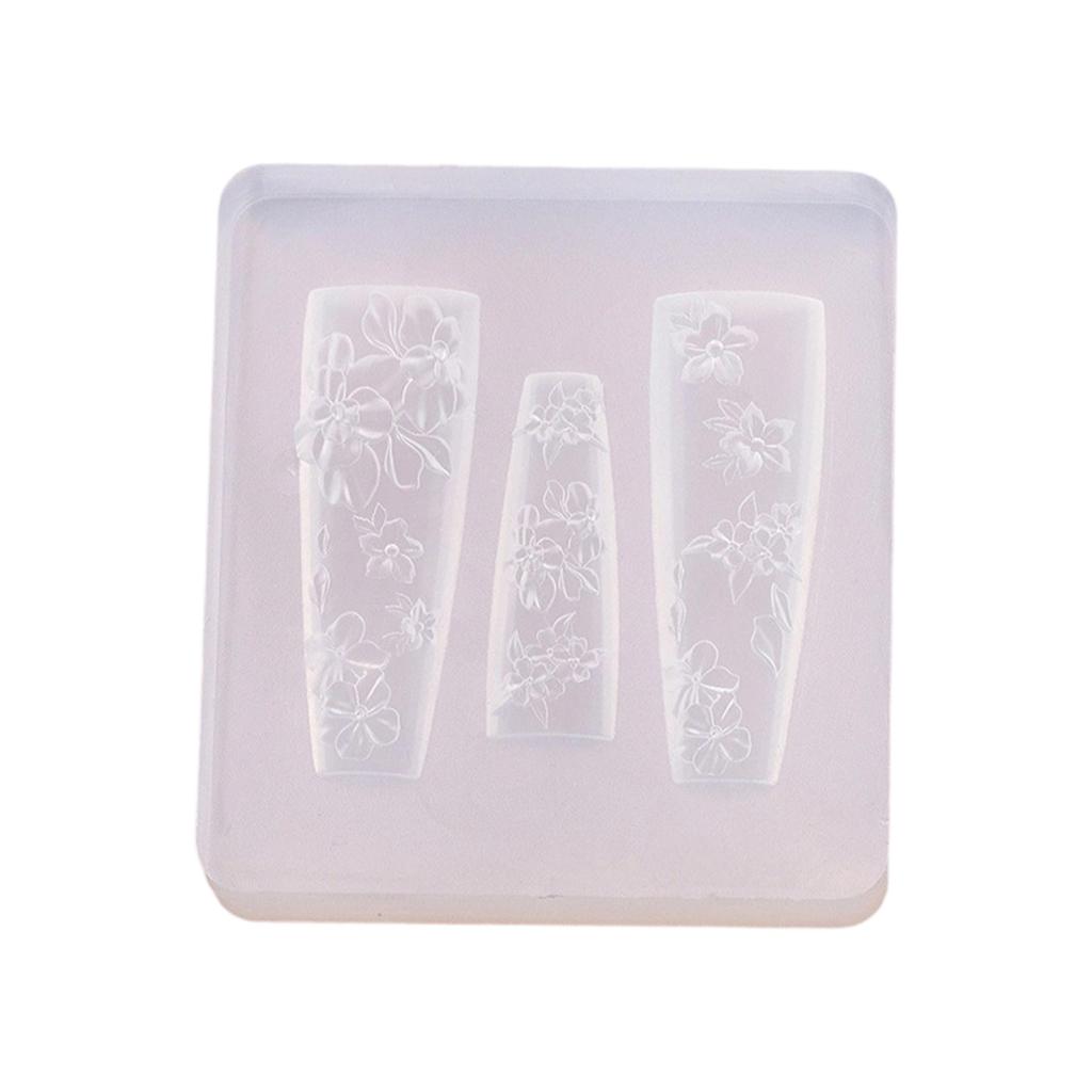 Moldes de Resina de Flores Molde de Decorações de Nail Art de Resina Molde de Fundição de Joias para Resina Epóxi Brinco Colar Pingente Artesanato de Resina