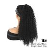 WTB 20 Inch Drawstring Ponytail Synthetic Wig Small Roll Drawstring Long Ponytail Natural Fluffy Gradient Drawstring Ponytail