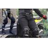 2 Pieces Adjustable Motorcycle Knee Pads Guards Racing Protection for
