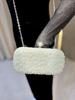 Elegant Pearl Evening Clutch Women's Luxury Chain Crossbody Handbag