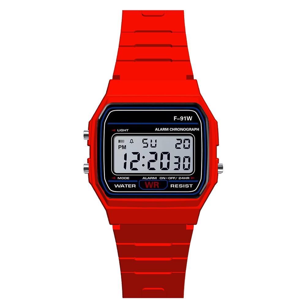 Premium Sports Electronic Watch With Multifunctional Night Light And Alarm Clock