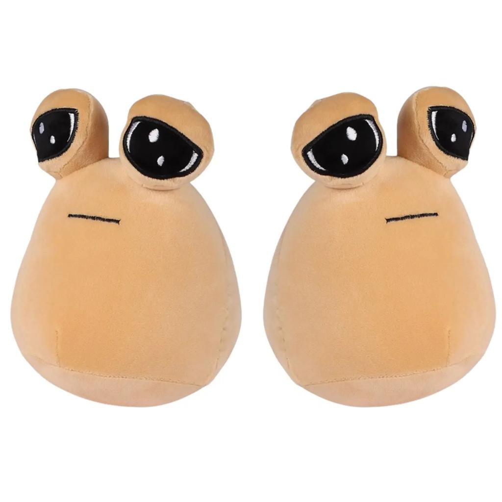 22cm Mein Haustier Alien Pou Plüschtiere Anime Spiel The Maw Pou Puppe Kawaii Cartoon Weiches Kuschelkissen Kindergeburtstag Weihnachten Geschenk