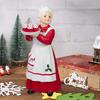 Claus Holding Cupcakes Ornament