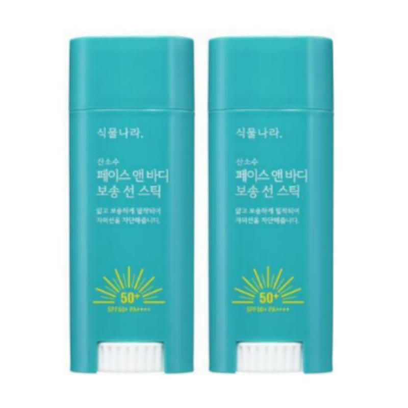Sikmulnara Oxygen Water Face & Body Matte Sun Stick Double Set SPF50+ PA++++