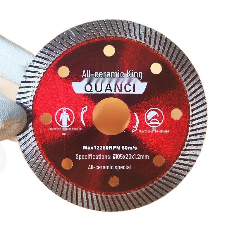 Ultra-Thin Diamond Saw Blade for Cutting Porcelain, Vitrified Tiles, and Stone