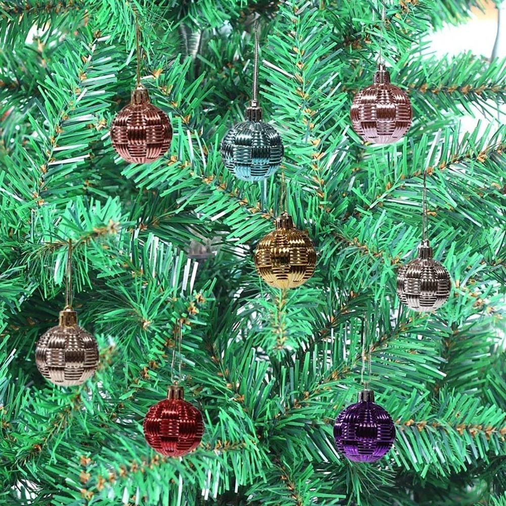 6Pcs Party Decoration Christmas Decorative Ball Home Decor Xmas Hanging Balls Tree Ornament