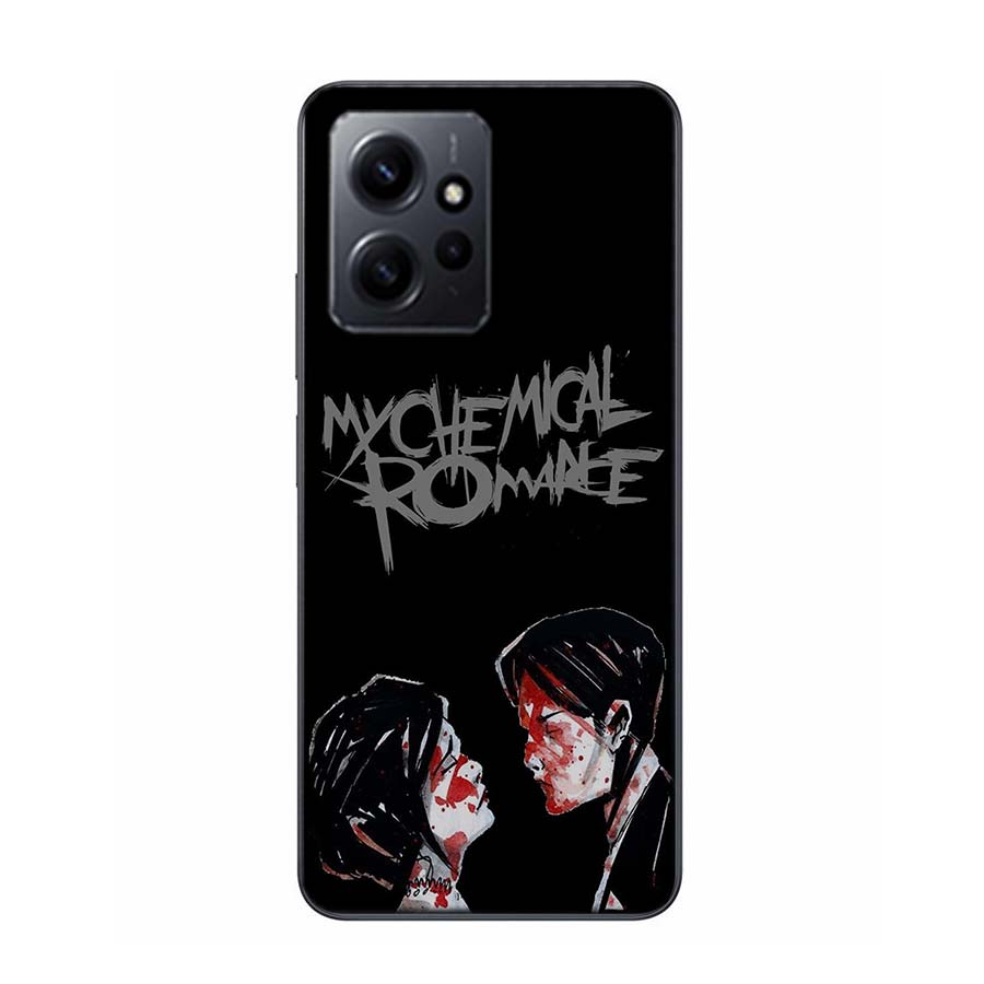 My Chemical Romance MCR Phone Case For Redmi Note 14S 12S 12 11 13 14 Pro Plus 11T 11S 10 10S 9 9S Pro TPU Clear Cover