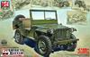 Asuka Model 1/24 American Bantam Reconnaissance Vehicle BRC Plastic Model 24-005