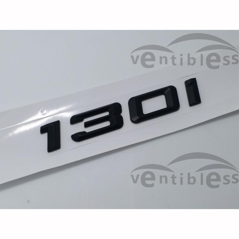 Car ABS Black Trunk Letter Badge Emblem Sticker For THE 1 Series 116i 118i 120i 125i 130i 135i 140i E81 E82 E87 E88 F20 F21