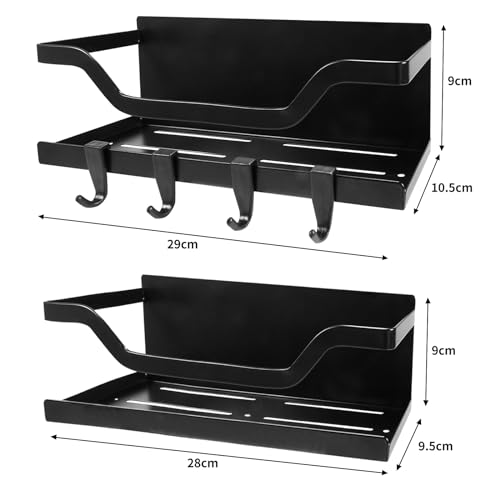 NK Phoenix Bathroom Magnetic Storage Rack, Shower Rack, Shampoo Rack, Rust-Proof Side Rack for Washing Machines and Refrigerators, Bathroom, Kitchen S