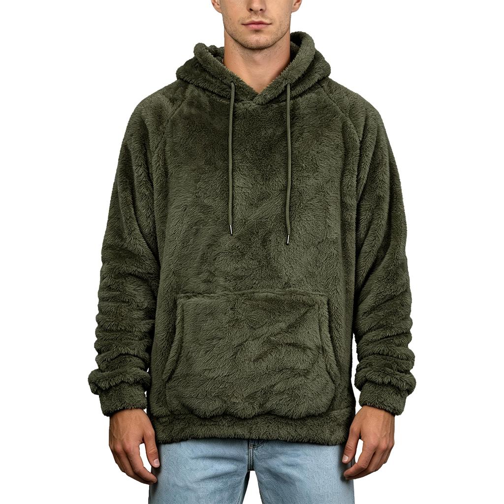 Herren Kapuzenpullover Langarm Sportlich Pullover