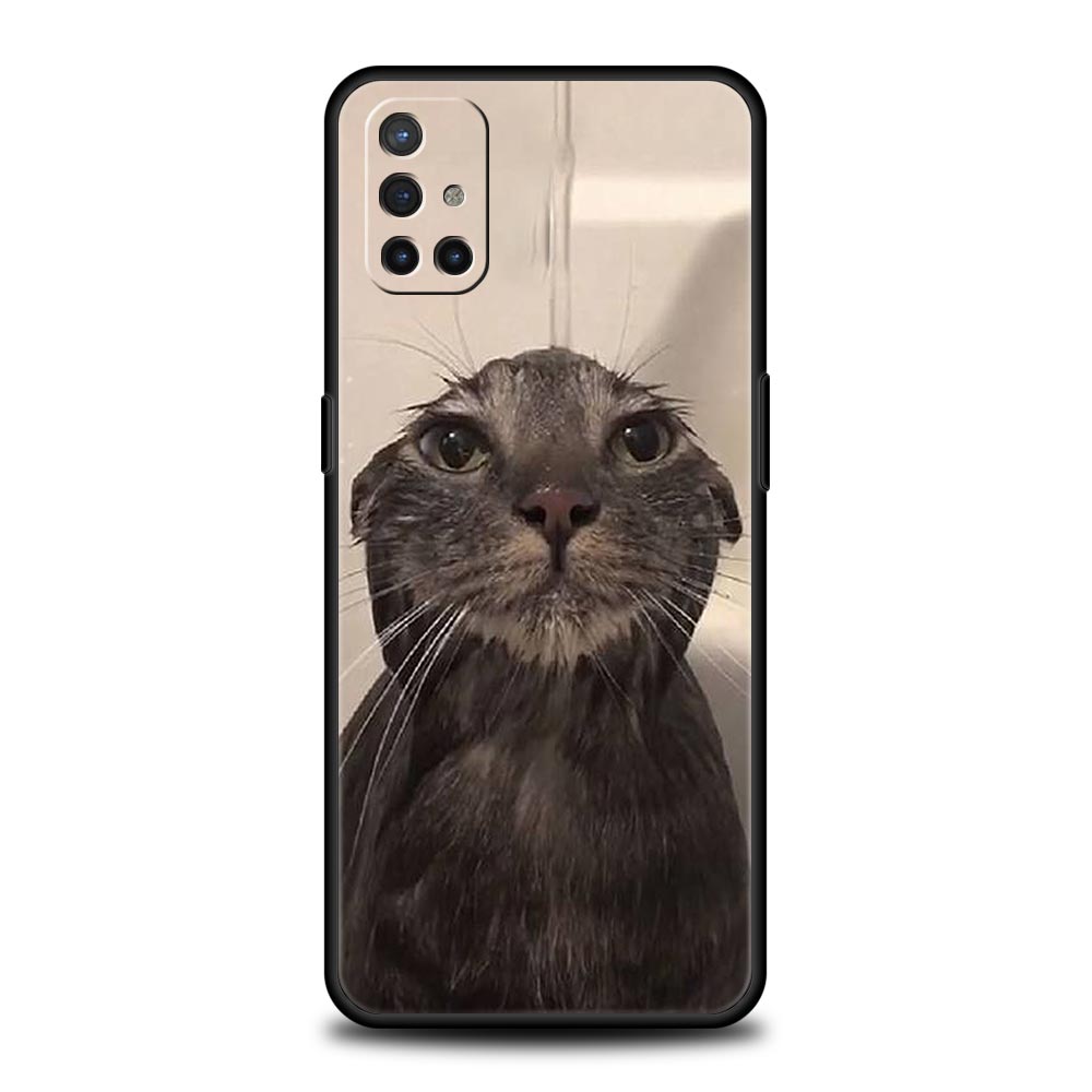 Funny Animal Cat Phone Case For OnePlus 15 13 12 11 10 9 8 15T 13T 10T 7T Pro 13R 12R 9RT 8T Nord 4 N10 2T CE 2 3 5G Cover
