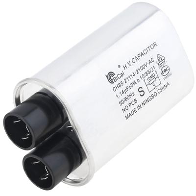 CH85 21114 2100V 1.14uF High Voltage Capacitors for Commercial / Household Microwave Oven / Pipeline Drying Equipment / Bake Oven
