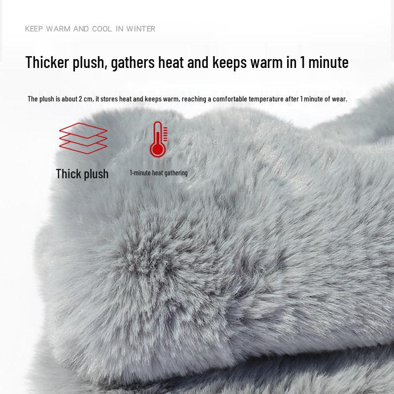 JINGGENG Plush Warm Knee & Leg Protectors