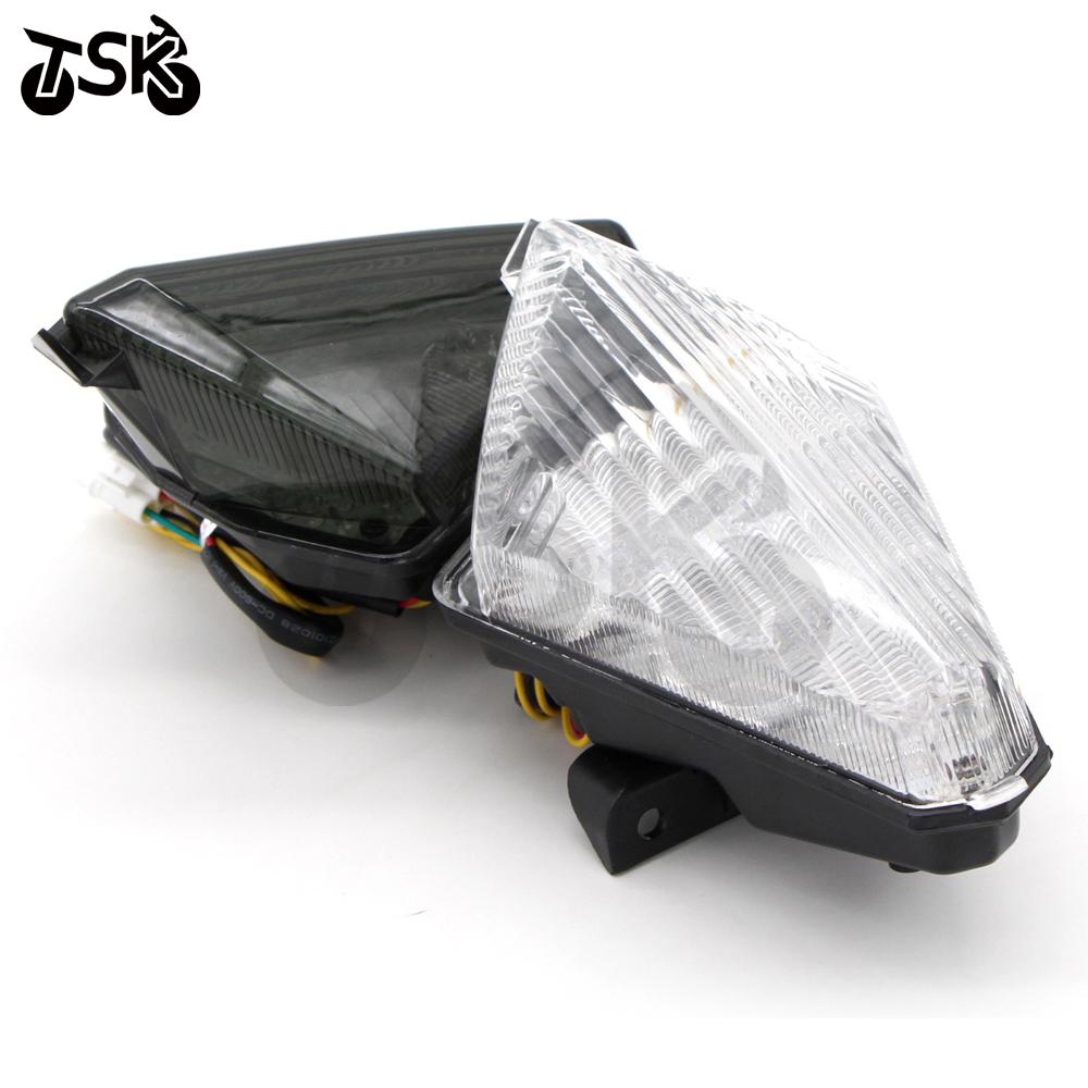 Motorcycle LED Turn Signal Tail Light Taillight For YAMAHA YZF R1 2007-2008 YZF-R1 Motorcycle Brake Indicator Light