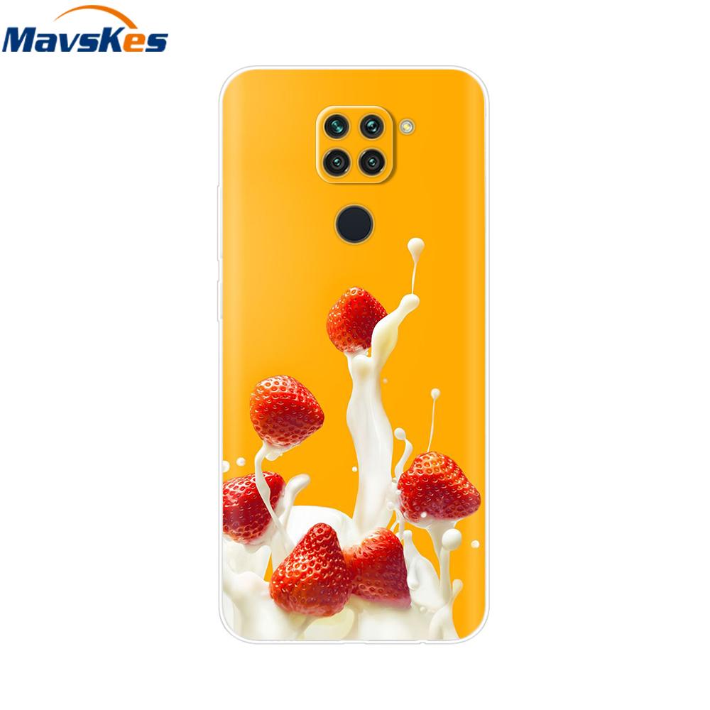For Redmi Note 9 Case For Xiaomi Redmi Note 9 Pro Cover Silicone Soft Clear TPU Funda For Redmi Note 9S Case Note9 9S 9Pro Coque