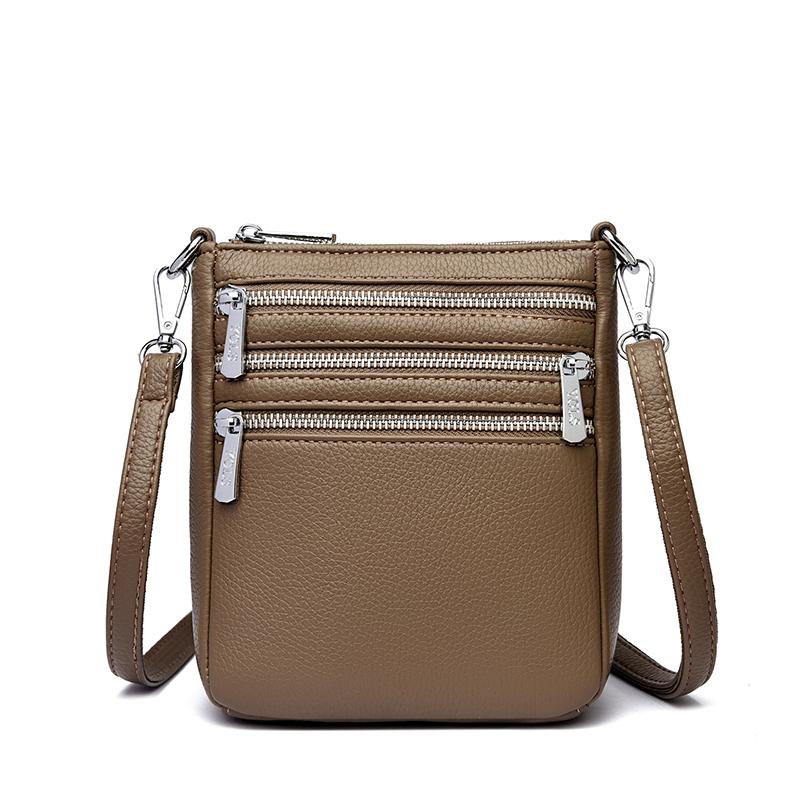 New Women's Shoulder Bag Handbag Woman Square Bag PU Leather Lady Messenger Bag Handy Bag For Women Crossbody Bag Phone Purse