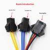 1/3Pcs Motorcycle Accessories 3In1 E-Bike Light On-Off Switch Horn Turn Signal Switches For Motorcycle Handlebar Switch
