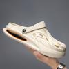 Fashion Summer Men's Sandals Eva Platform Soft Beach Shoes Outdoor Designed Mans Slippers Bathroom Non-slip Shoes Man Hot Popular Clogs