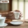 2 pz/lotto Tazza da tè a forma di zucca Blu Nebbioso Ciotola da tè Estetica Bella Tazza da tè Tazza per degustazione del tè Tazza per aromi Set da tè Tazze da maestro Jianzhan 25ml