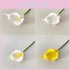 Mini Lily Calla Artificial Flowers For Wedding Decor Home Office Props Photography