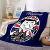 Customiz Name Personality Mr. Bean Blanket Soft &Warm Sofa Office Bed Travel Lunch Break Blanket, Gift Suitable All Seasons