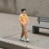 Miniature Boy Figurine 1/64 Scale Handmade Resin Decor