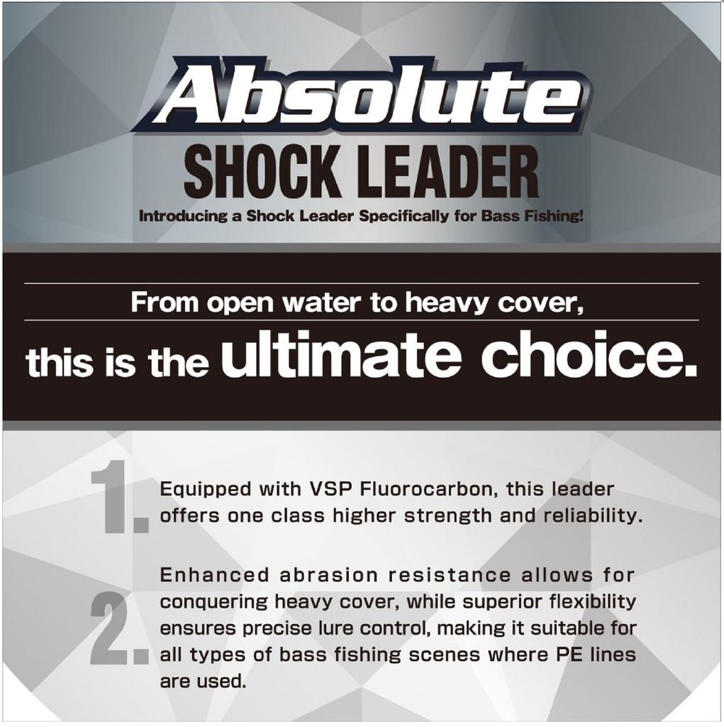 Varivas Fluorocarbon Absolute VSP Shock Leader Line 30m 4lb (0228)