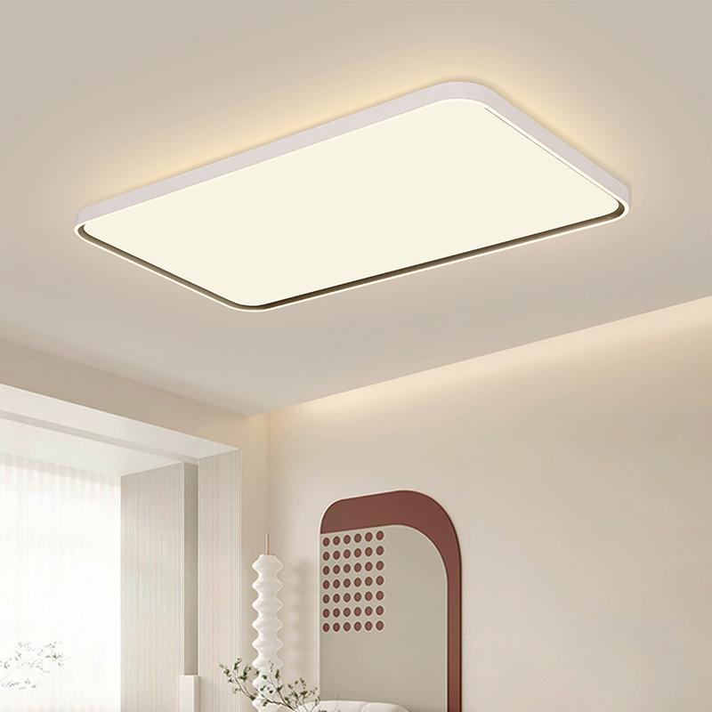 Ultra-Thin Modern Minimalist Ceiling Light for Children’s Room, Bedroom, or Balcony - Full Light with Eye Protection