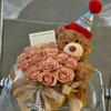 Regalo di San Valentino: Orsetto di Rose & Bouquet di Fiori di Sapone Eterni