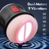 Masturbation Cup Sex Toys Vagina Sexy Portable Masturbator Electric Automatic Vibration Male Masturbator Vagina Adult Products