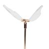 USB Powered Table Lamp Iron Base and Acrylic Desk Lamp Luxury Bedside Lamp  Bedroom Nightstand