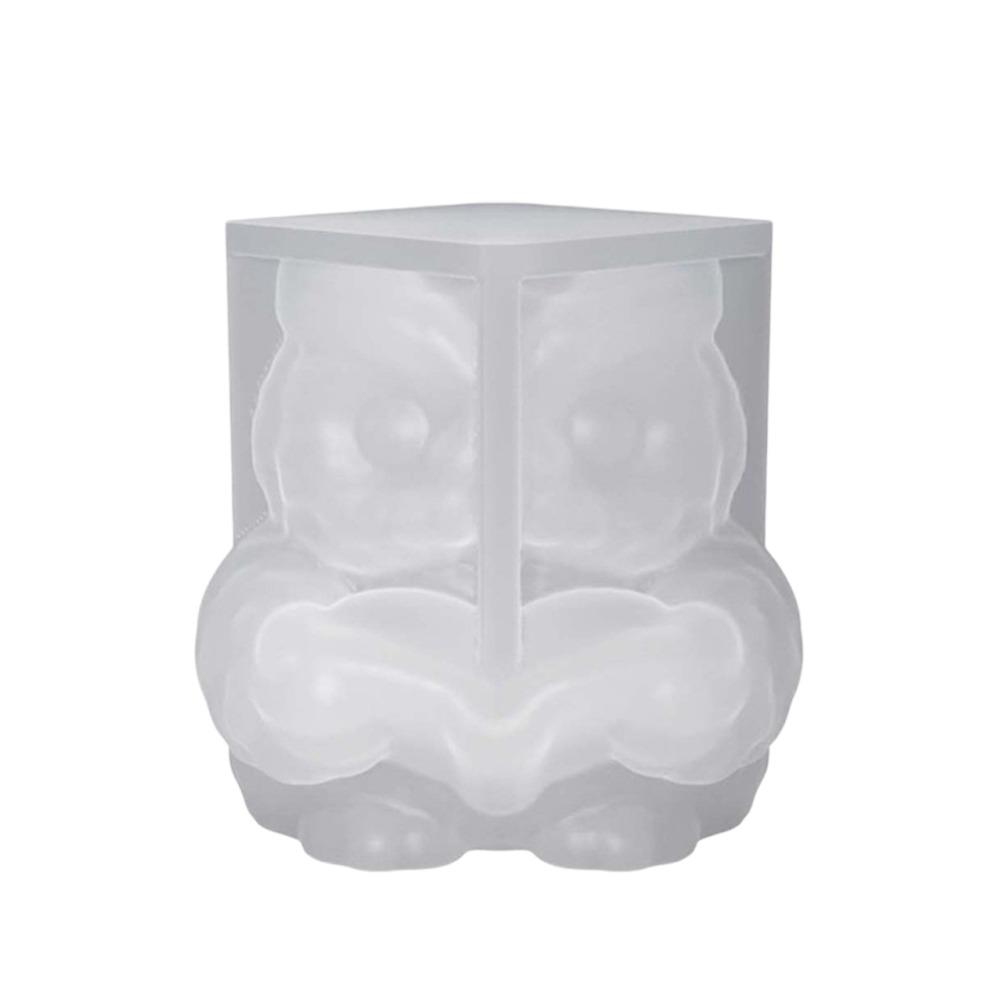 Silicone Material Candle Mold 3D Design Soap Making Mold New Resin Ornament Mold  for Gypsum Crafts