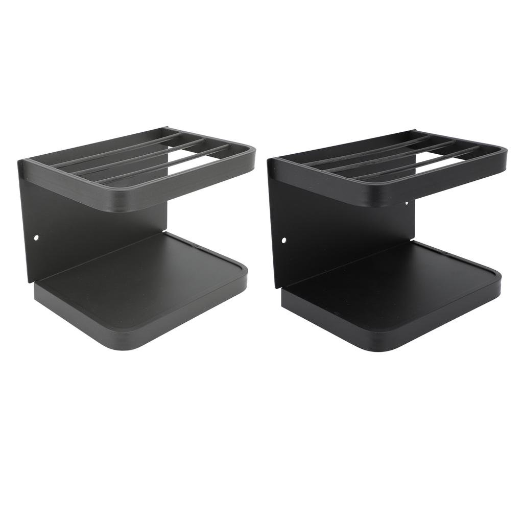 Polička na toaletní papír Nástěnný rezavějící hliníkový držák na roli toaletního papíru Snadná instalace Úspora místa