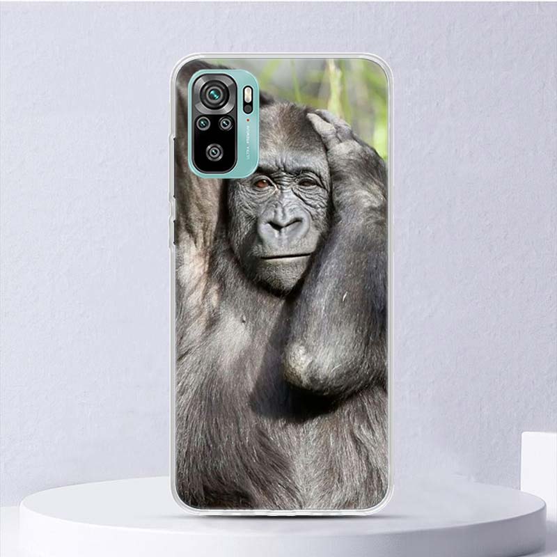 Monkey Memes Soft Case For Xiaomi Redmi Note 14 14S 13 12S 11S 10S 12 11 10 Phone Cover 11T 11E Pro Plus 9 9S Shell Coque