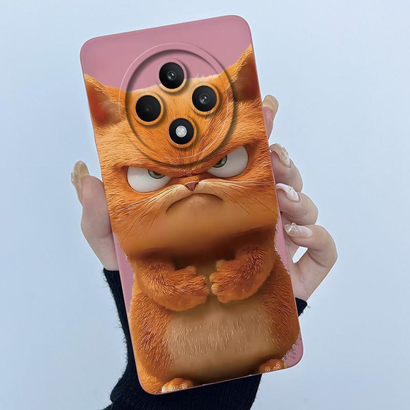 For OPPO Reno 12F Case Lovely Cartoon Painted Phone Case For OPPO F27 Pro Reno 12 FS 12F Reno12F 5G Soft Cover OPPOF27 TPU Funda