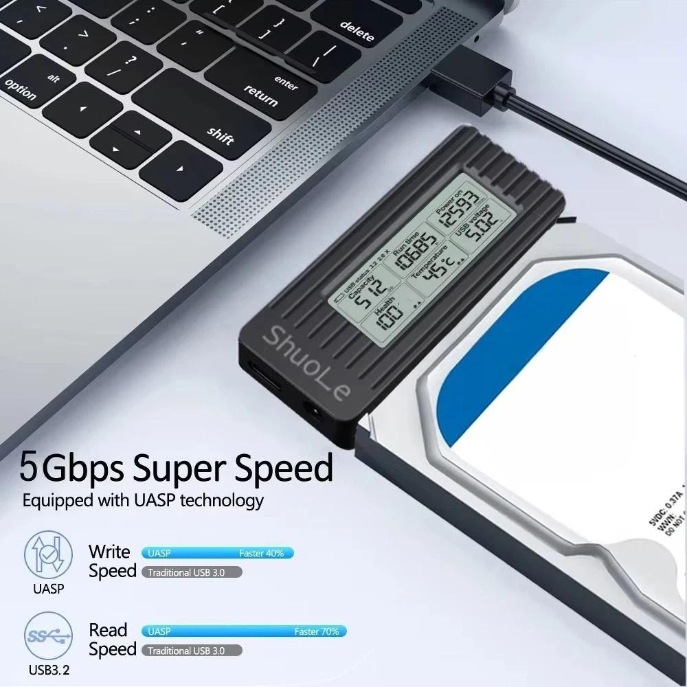USB3.0 Converter Cable Digital Screen Display Hard Drive Converter External Adapter For Laptop